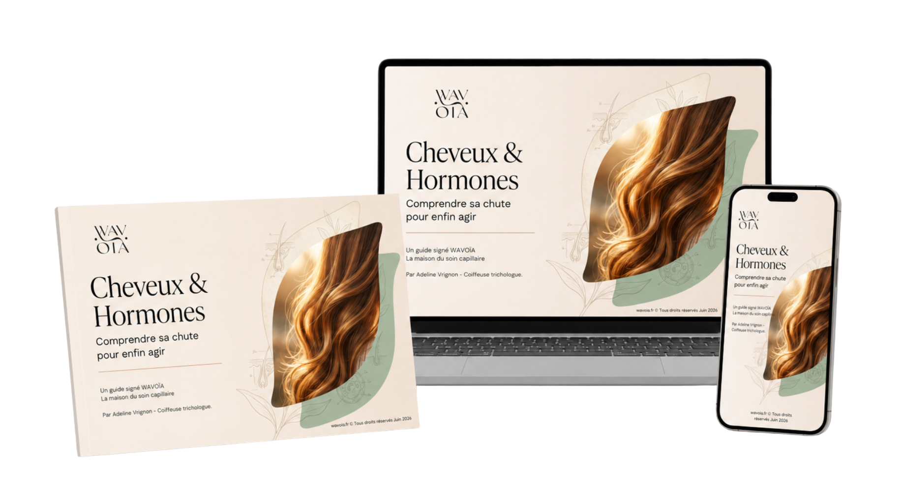 Aperçu du guide Cheveux & Hormones